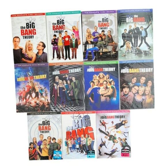 The Big Bang Theory DVD's -‎ Season's 1-11